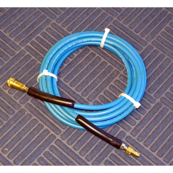 Clean Storm 8.618-454.0, 50FT solution Hose, Brass Quick Disconnects, Carpet Tile Cleaning Solution Hose Assembly